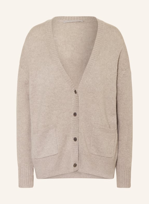 (THE MERCER) N.Y. Cashmere cardigan TAUPE