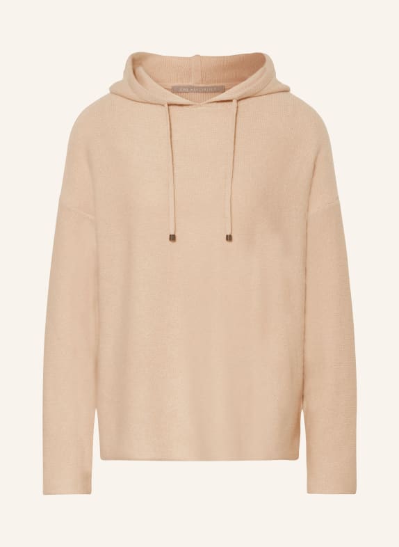 (THE MERCER) N.Y. Knit hoodie in cashmere NUDE