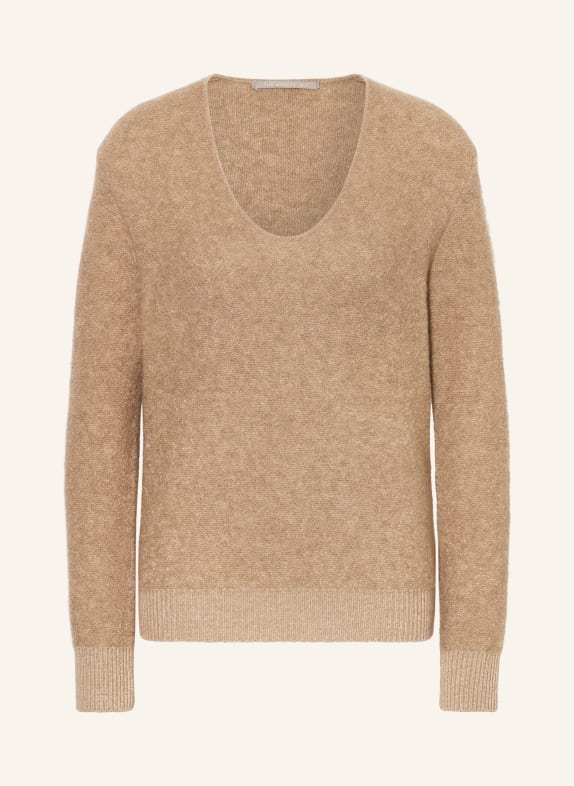 (THE MERCER) N.Y. Cashmere-Pullover TAUPE