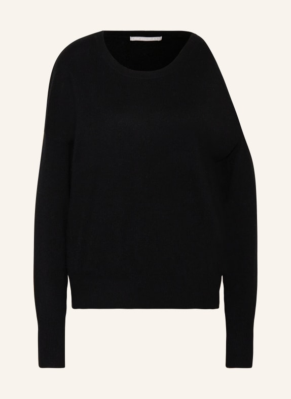 (THE MERCER) N.Y. Cashmere sweater with cut-out BLACK