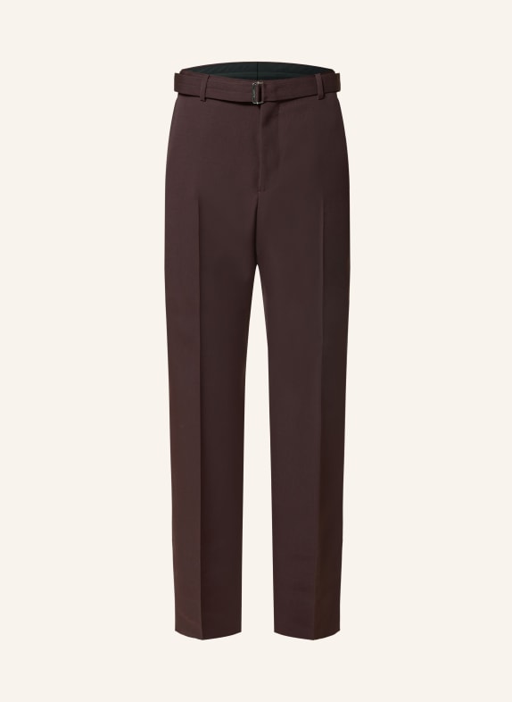 LANVIN Suit trousers 39 BURGUNDY