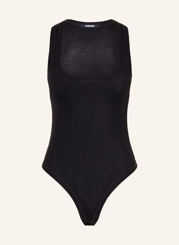 JACQUEMUS Body LE BODY GROS GRAIN BLACK