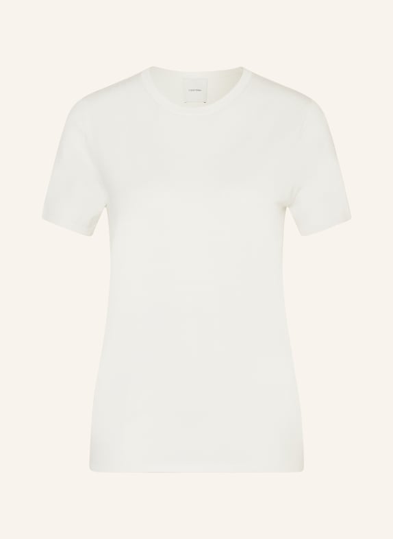 Calvin Klein Dzianinowa koszulka KREMOWY