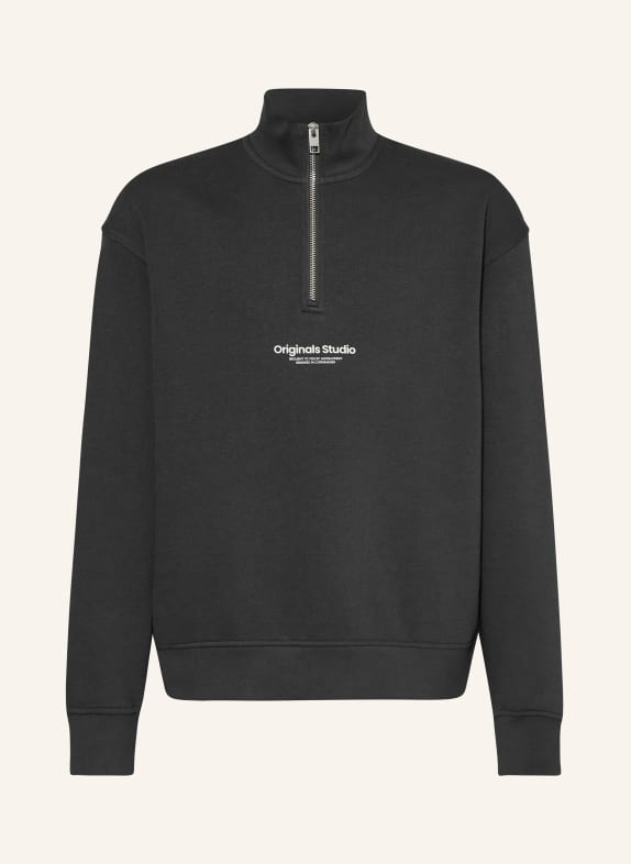 JACK&JONES Sweat-Troyer DUNKELGRAU