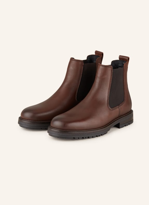 Marc O'Polo Chelsea boots RONY DARK BROWN