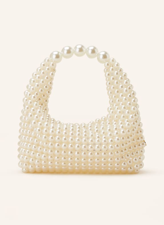 0711 TBILISI Handbag JODIE made of decorative beads CREAM