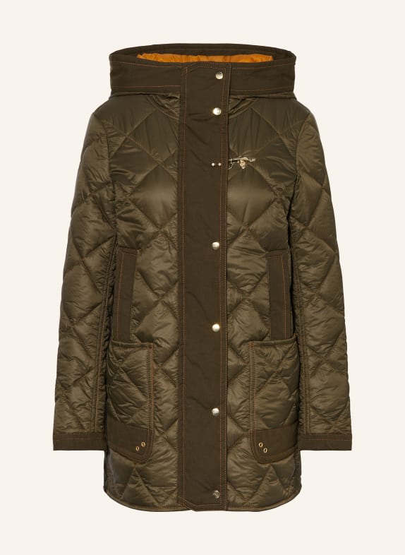 Fay Steppmantel KHAKI