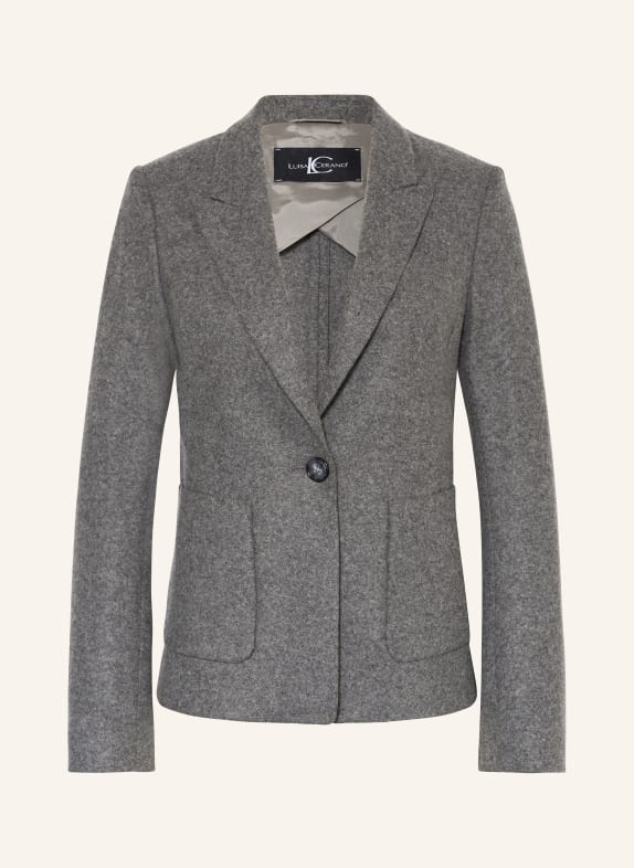 LUISA CERANO Flannel blazer GRAY