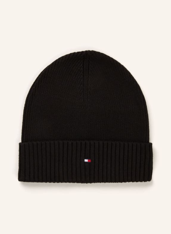 TOMMY HILFIGER Beanie BLACK