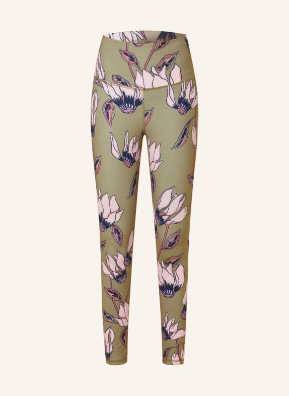 Juvia Leggings PAMELA ACTIVE OLIVE/ PINK/ DARK BLUE