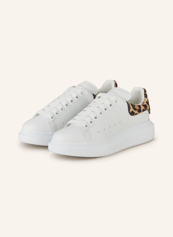 Alexander McQUEEN Sneaker WEISS/ BEIGE/ SCHWARZ