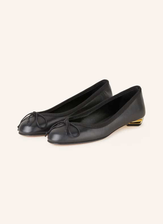 Alexander McQUEEN Ballerinas SCHWARZ