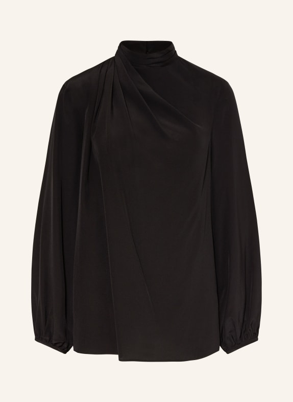 SLY 010 Shirt blouse RENILDA in silk BLACK