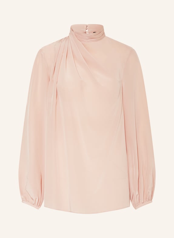 SLY 010 Shirt blouse RENILDA in silk ROSE