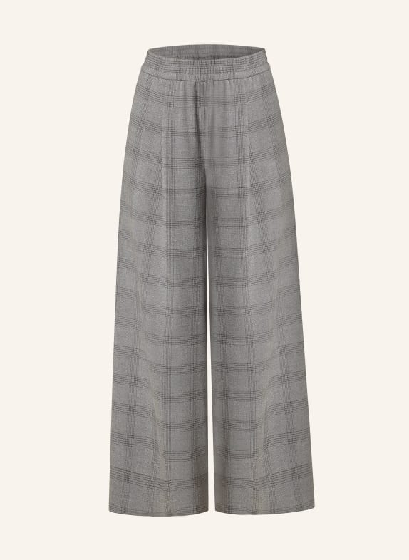 Marc O'Polo DENIM Wide leg trousers GRAY/ DARK GRAY