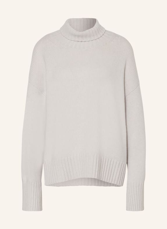 FTC CASHMERE Rollkragenpullover aus Cashmere WEISS