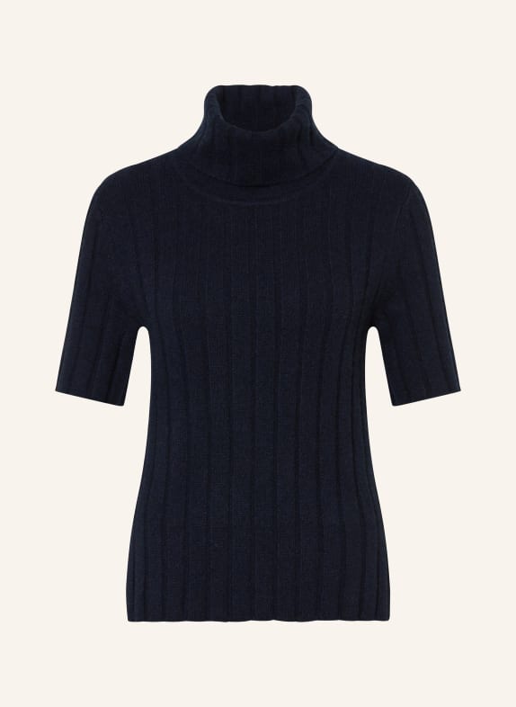 FTC CASHMERE Knit shirt in cashmere DARK BLUE