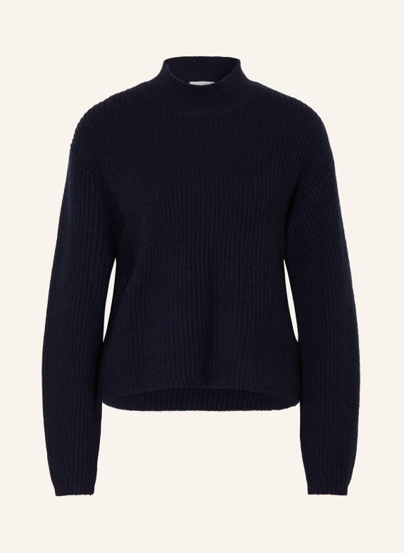 FTC CASHMERE Sweter z kaszmiru GRANATOWY