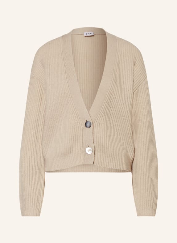 FTC CASHMERE Cashmere cardigan BEIGE