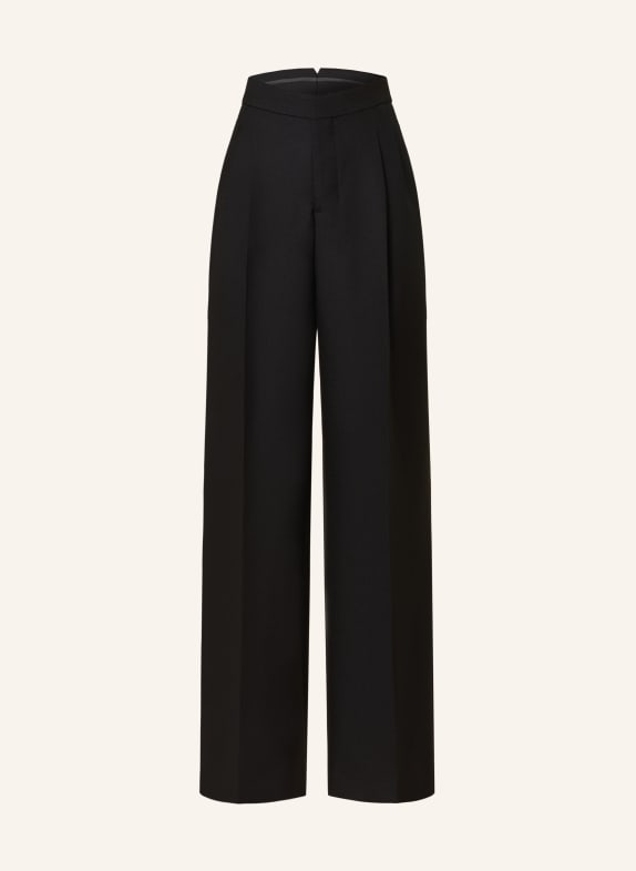 AMI PARIS Wide leg trousers BLACK