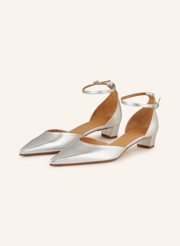 Aeyde Pumps PERRINE SILVER