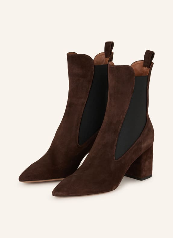 PARIS TEXAS Chelsea-Boots ANJA DUNKELBRAUN