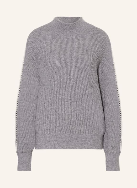 REPEAT Pullover GRAU/ SCHWARZ