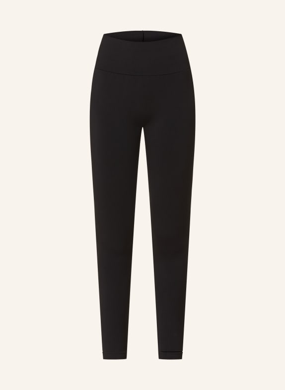 Wolford Leggings PUSH UP with push-up effect BLACK