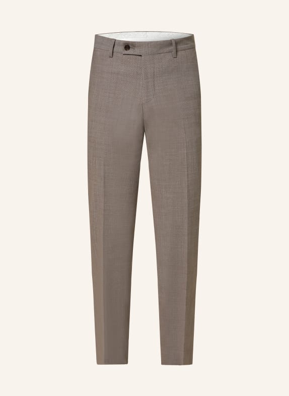 BALDESSARINI Suit trousers extra slim fit 8915 Tigers Eye pattern