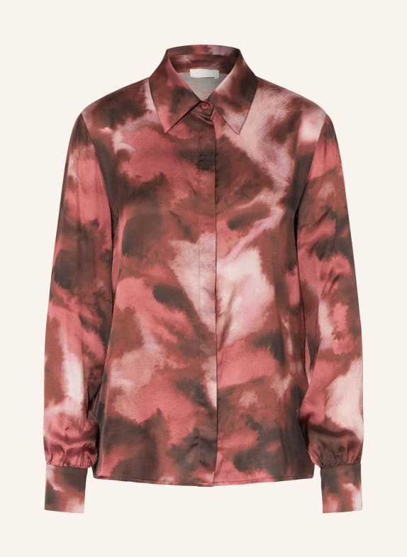 LIU JO Shirt blouse BROWN/ PINK/ LIGHT PINK