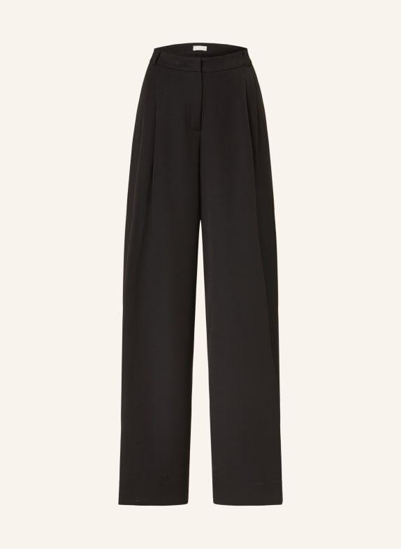 LIU JO Wide leg trousers BLACK