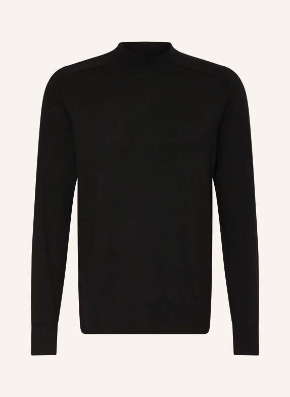 Calvin Klein Pullover aus Merinowolle SCHWARZ