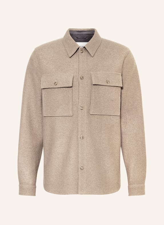 CLOSED Overjacket HELLBRAUN