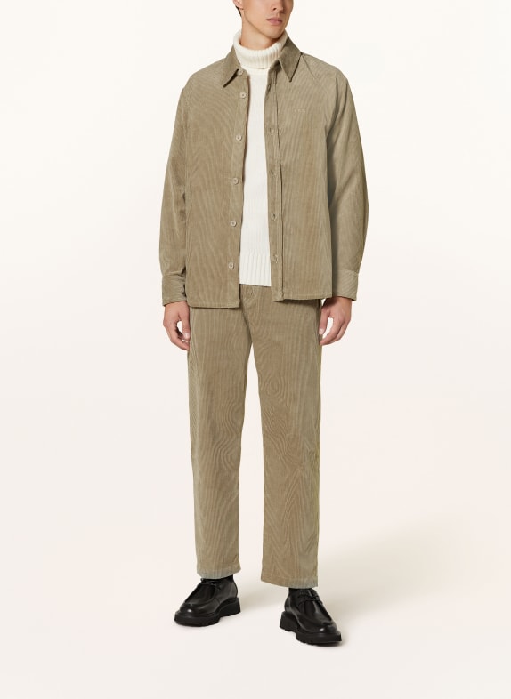 A.P.C. Overjas BOBBY van corduroy BEIGE