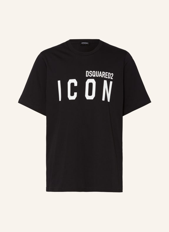 DSQUARED2 T-shirt CZARNY