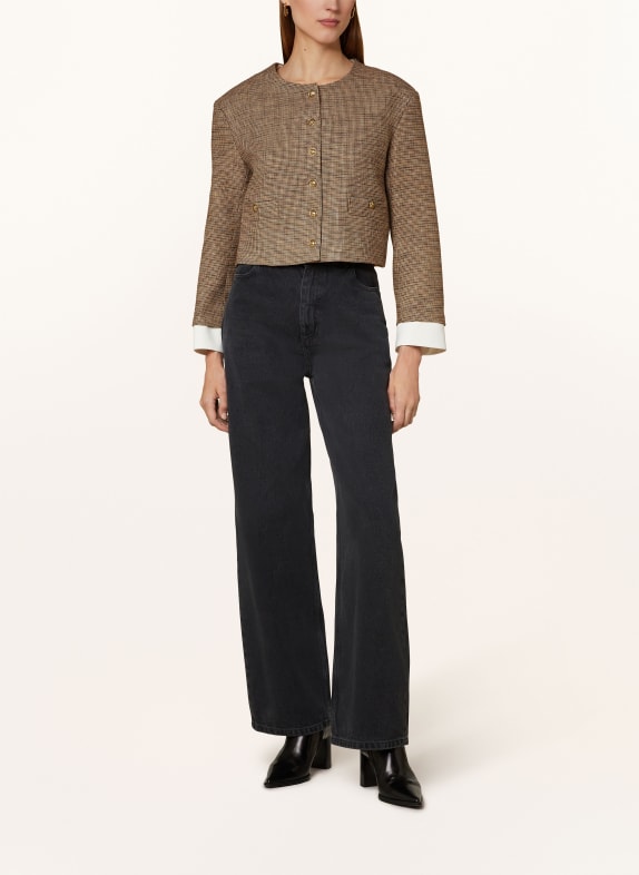 MRS & HUGS Rechte jeans DARK GREY