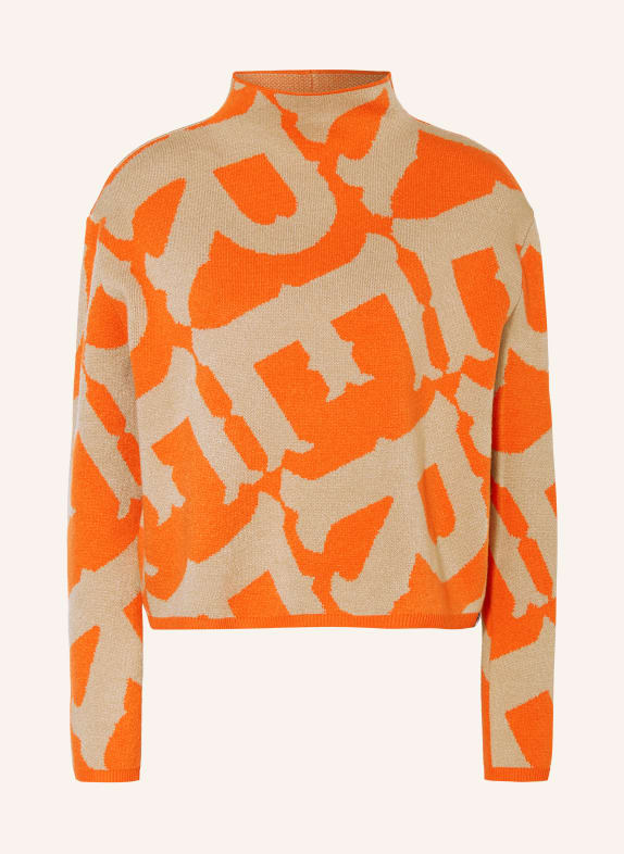 ELIAS RUMELIS Pullover ERMINE BEIGE/ ORANGE