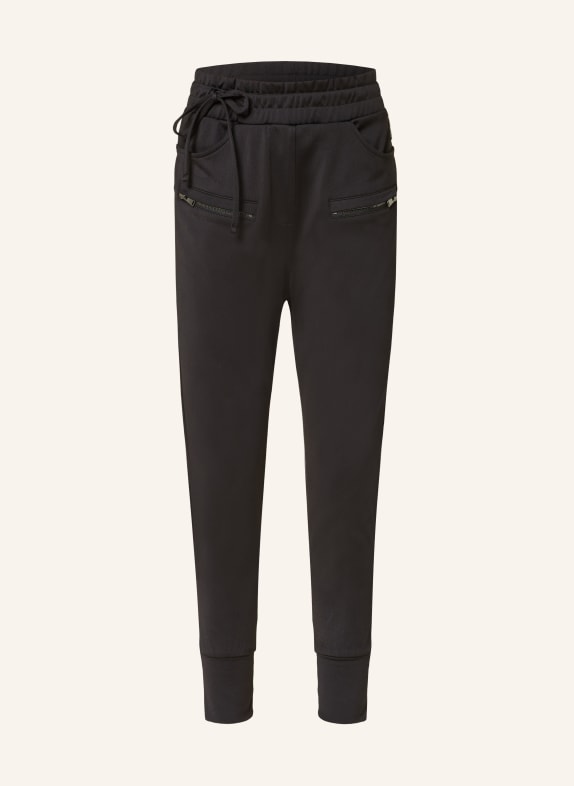 ELIAS RUMELIS Trousers ERSELENA in jogger style BLACK