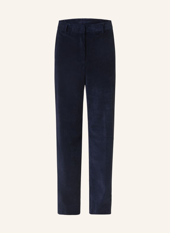 ANTONELLI firenze Corduroy trousers PRUNELLI DARK BLUE