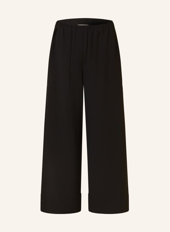 ANTONELLI firenze Wide leg trousers SULLIVAN BLACK