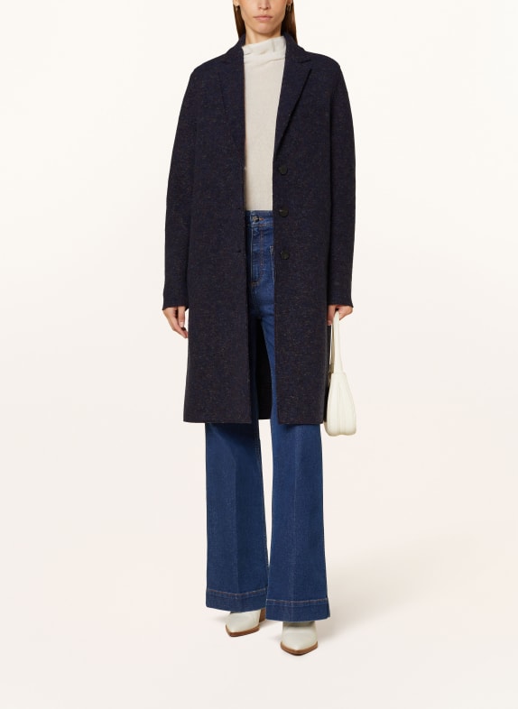 HARRIS WHARF LONDON Wool coat ECRU