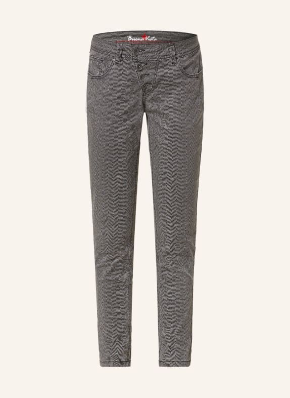 Buena Vista 7/8-Jeans MALIBU SCHWARZ/ GRAU