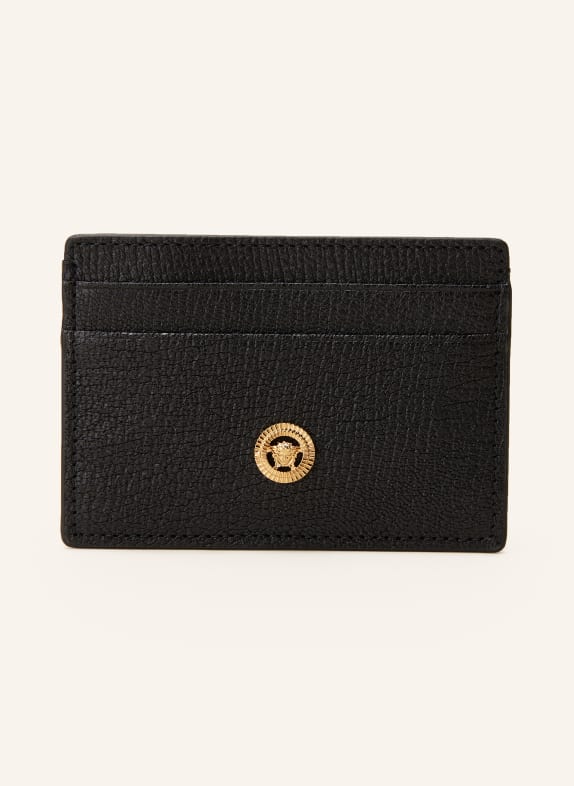 VERSACE Card case BLACK