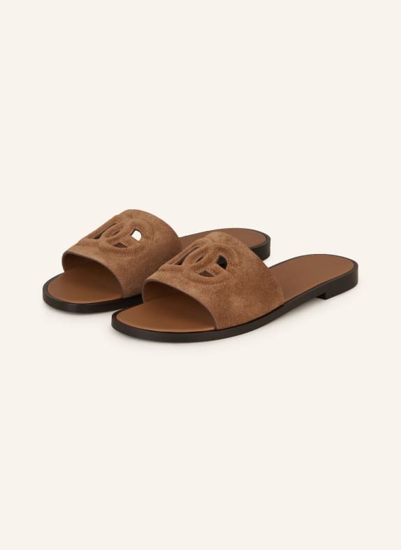 dolce Costume & GABBANA Slides BROWN