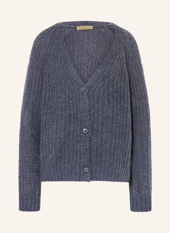 Smith & Soul Strickjacke BLAUGRAU