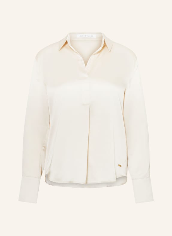 BETTY&CO Shirt blouse in satin NUDE