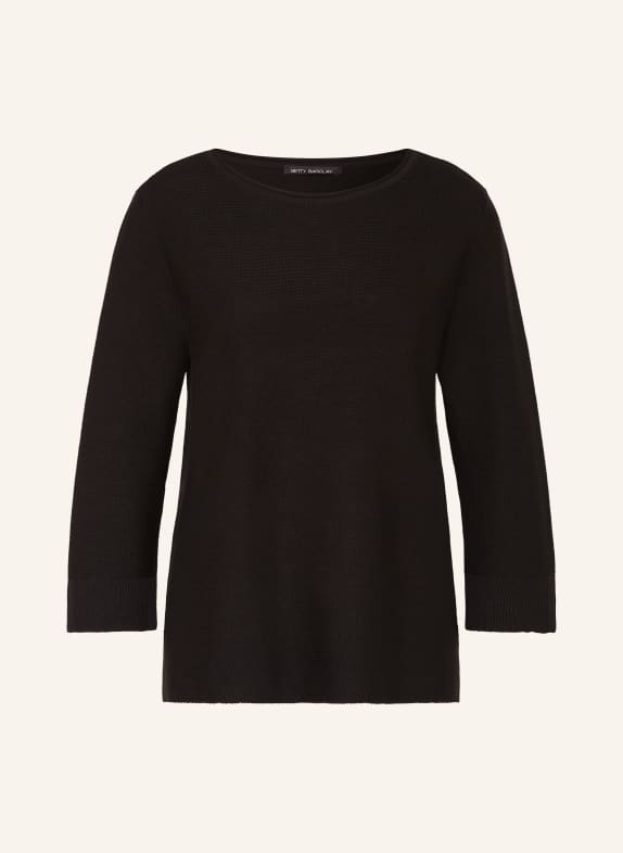 Betty Barclay Sweater with 3/4 sleeves BLACK