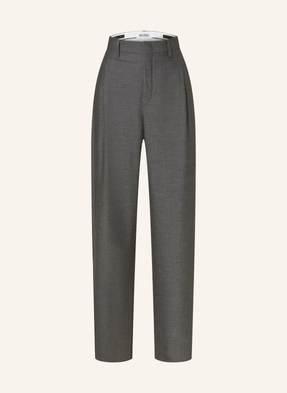 ROSSI Wide leg trousers TONY DARK GRAY