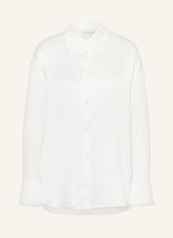 MRS & HUGS Satin shirt blouse WHITE