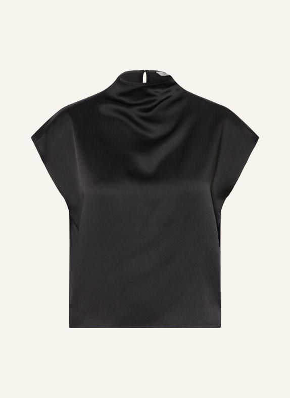 GAUCHERE Top SCHWARZ